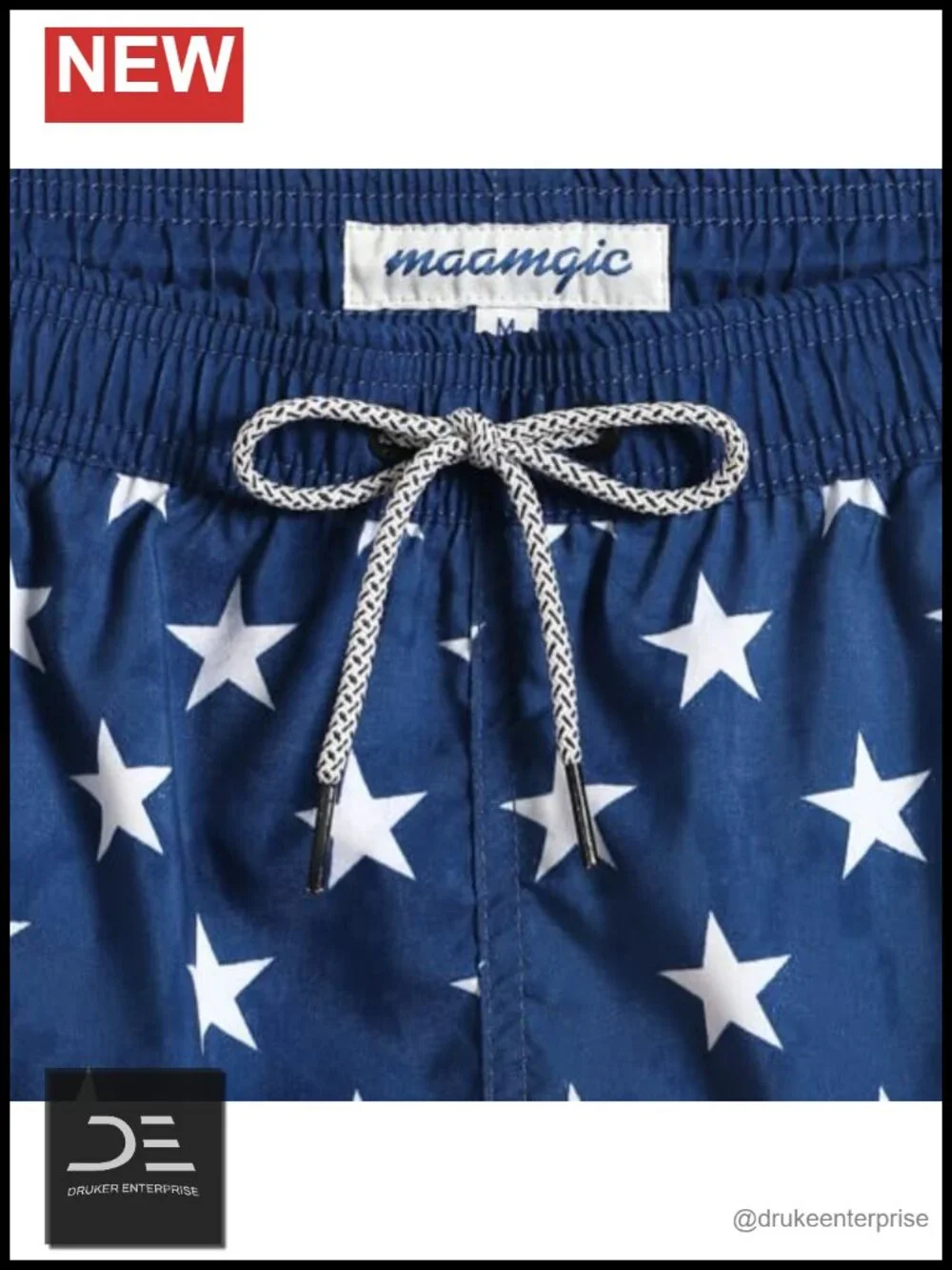 Quick Dry Swim Trunks with Mesh Lining 7-Inch Inseam